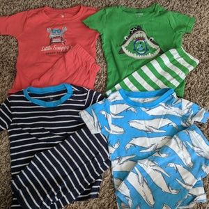 3t short sleeve/short PJ sets